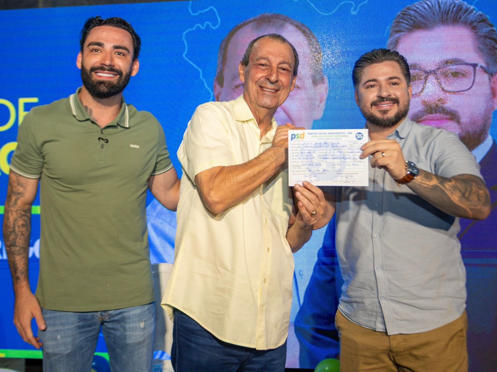 Defensor da causa animal e meio ambiente, Amauri Gomes se filia ao PSD