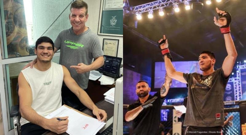 Manauara "Canela" assina com o UFC e se torna o amazonense mais jovem a chegar à elite do MMA