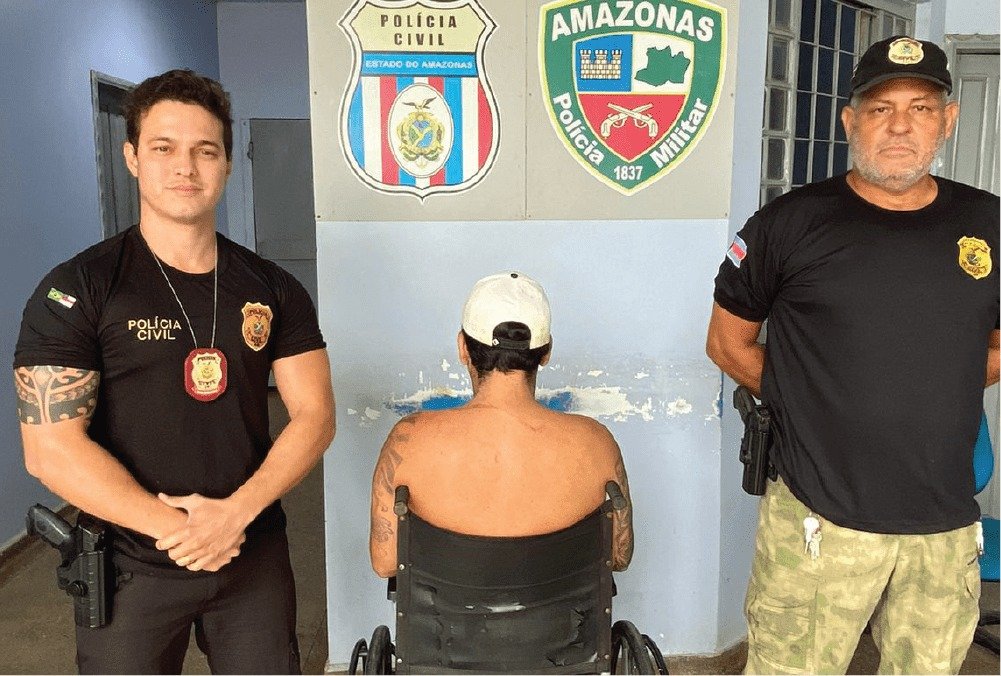 Homem é preso suspeito de estuprar suas duas enteadas de 9 e 10 anos desde janeiro deste ano, no AM