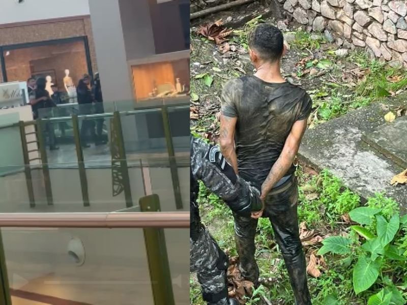 Polícia esclarece prisão de suspeito de tentativa de roubo a shopping em Manaus