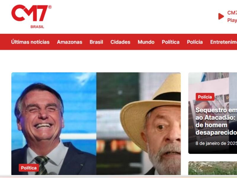 Justiça determina retirada do site CM7 Brasil do ar por conteúdo difamatório