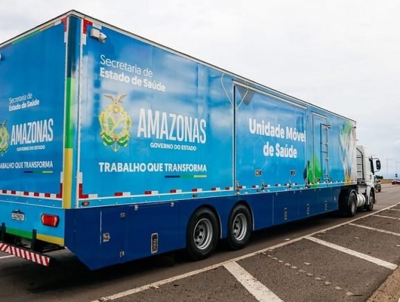 Carretas de Apoio à Saúde vão estar na zona leste de Manaus e em Rio Preto da Eva, a partir de segunda-feira