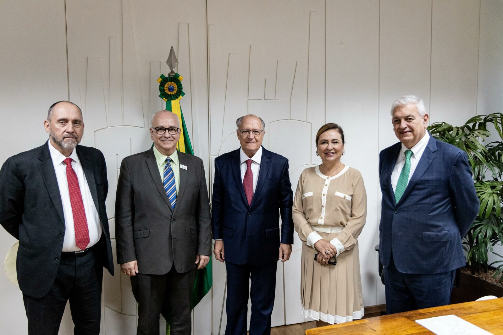 A Brazil Potash foi recebida pelo vice-presidente Geraldo Alckmin na sede do Ministério do Desenvolvimento, Indústria, Comércio e Serviços