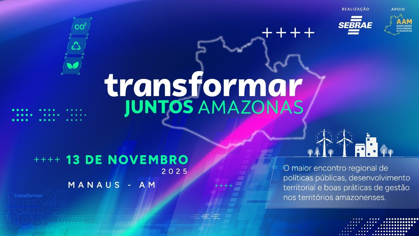 Transformar Juntos Amazonas acontece nesta quinta-feira (13)