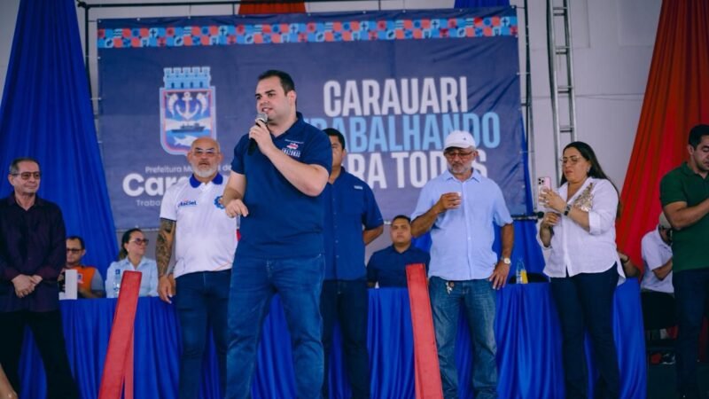 Presidente Roberto Cidade anuncia envio de emendas parlamentares para os setores primário e de saúde de Carauari