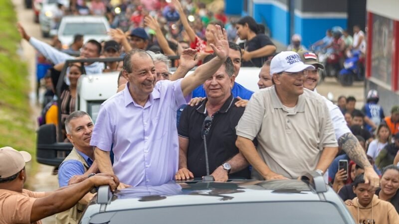 Ao lado de Eduardo Braga e lideranças, Omar Aziz cumpre agenda no Alto Solimões com foco em educação, saúde e apoio aos municípios