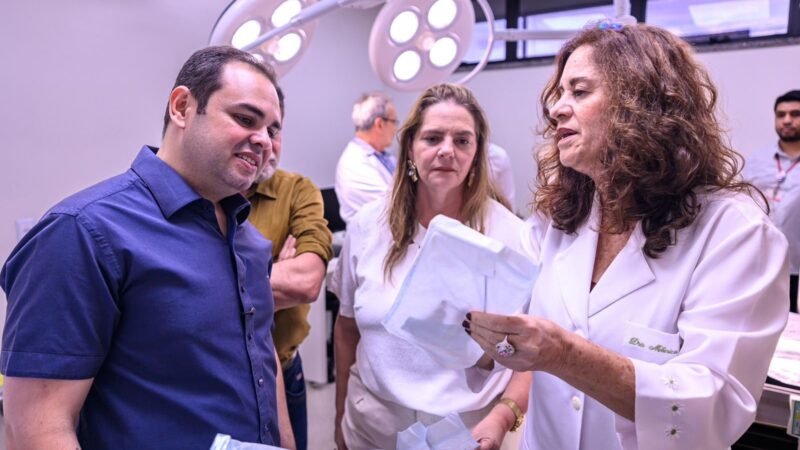 Governador Roberto Cidade vistoria obras na Fundação Cecon