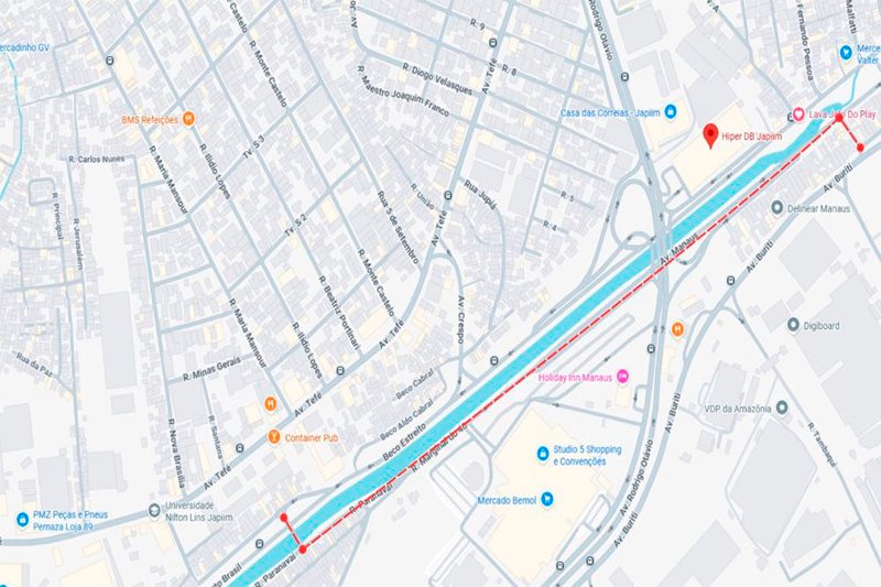Avanço no saneamento básico: nova rede de esgoto é implantada na região do Igarapé do 40