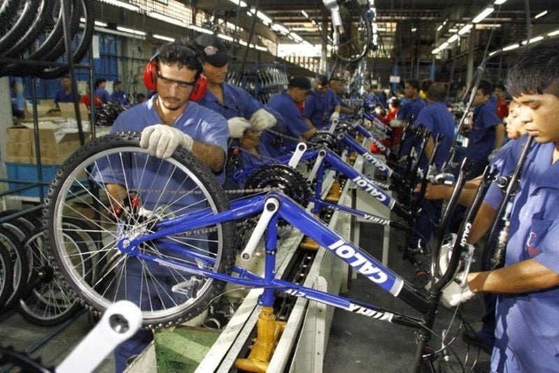 Produção de bicicletas no PIM supera 32 mil unidades em março