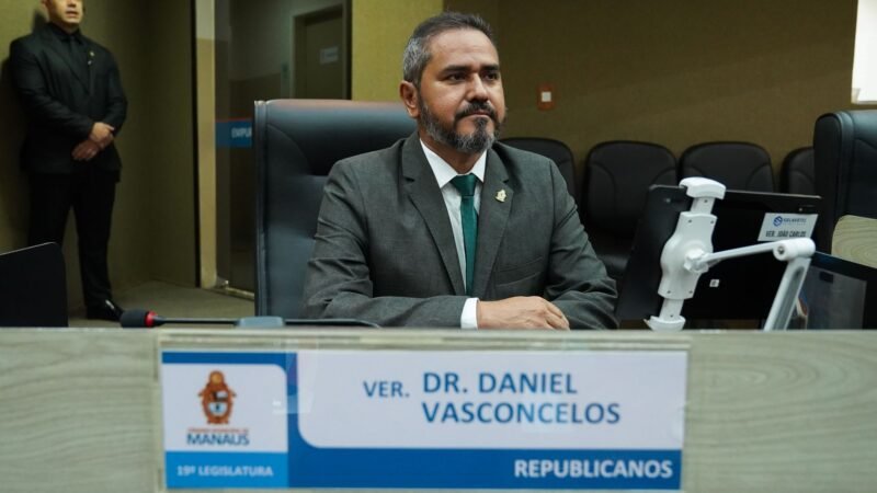 Com a saída de João Carlos, Vereador Daniel Vasconcelos assume como vereador de Manaus