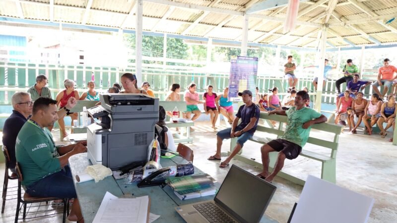 Idam atende agricultores familiares em Maués com emissão de documentos e elaboração de projetos para crédito rural