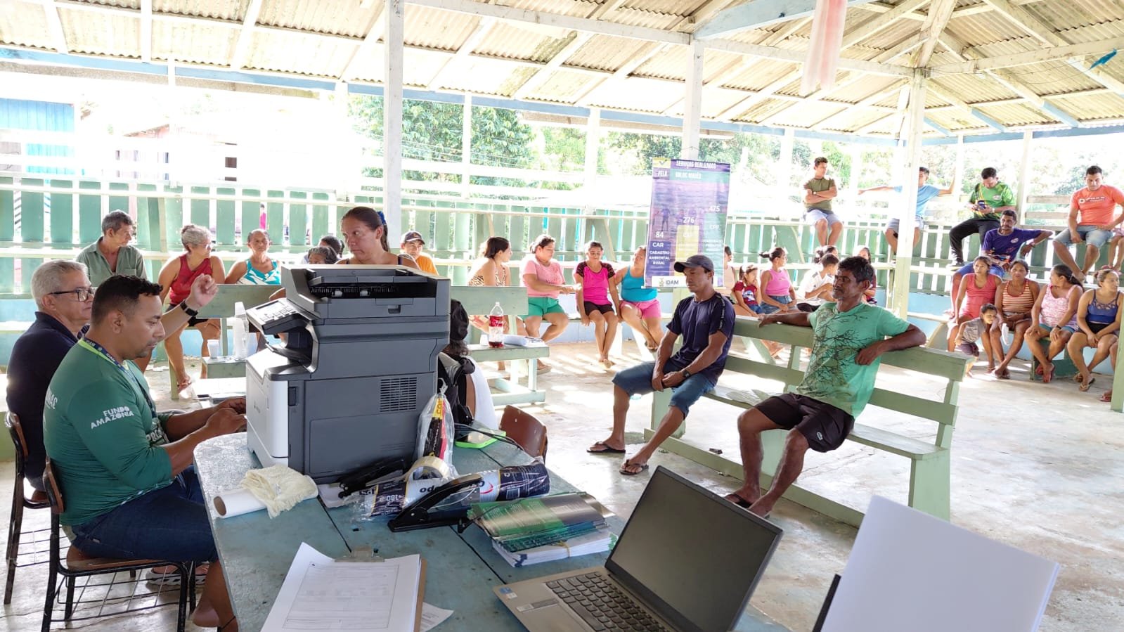 Idam atende agricultores familiares em Maués com emissão de documentos e elaboração de projetos para crédito rural