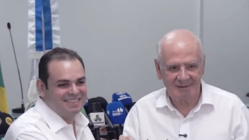 Roberto Cidade confirma Serafim na vice, registra chapa na Aleam e entra de vez na disputa pelo governo tampão