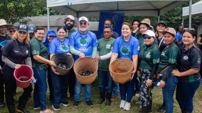 Macelly Veras fortalece conservação ambiental com apoio ao Projeto Muqueu em Maués
