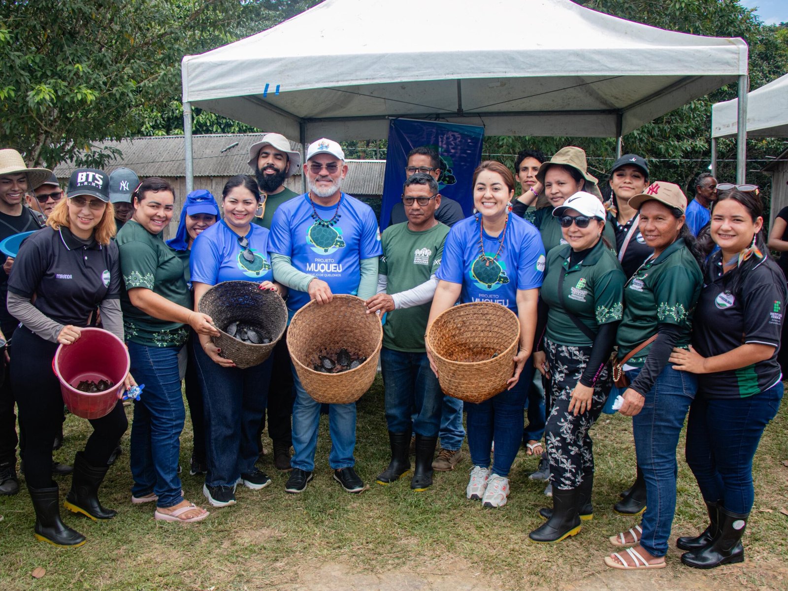 Macelly Veras fortalece conservação ambiental com apoio ao Projeto Muqueu em Maués