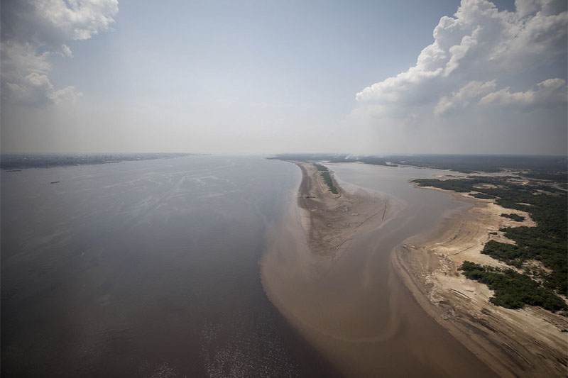 Amazonas concentra maior área de seca do país em agosto
