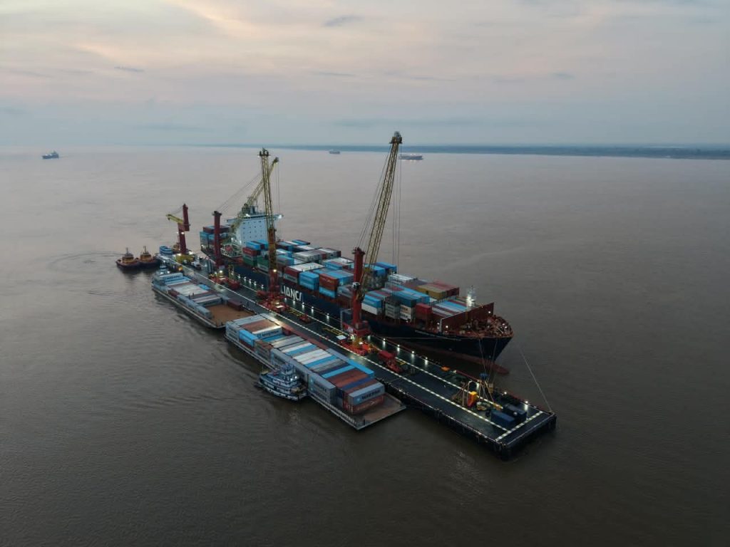 803dbdf8-6509-4803-81a3-d0d838ed3fcb-1024x768 Píer provisório: entenda por que a iniciativa do Grupo Chibatão em Itacoatiara é tão importante para o Amazonas