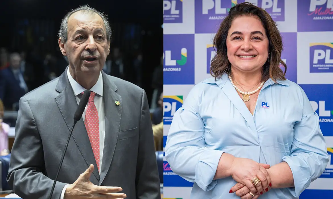 Omar Aziz abre 12 pontos nos votos válidos no Amazonas, aponta PoderData